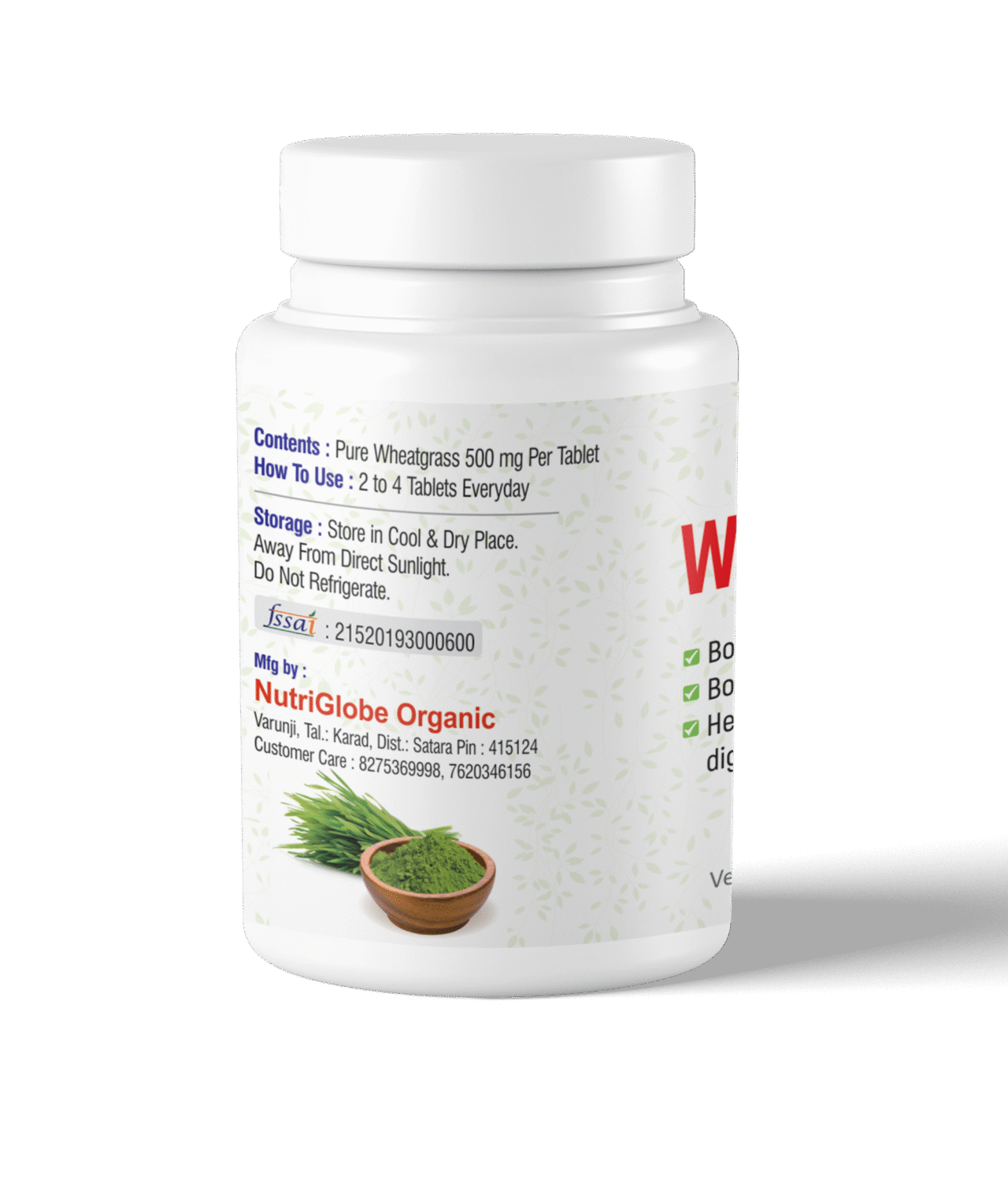 Wheatgrass Tablets 5 Wheatgrass Tablets - Image 5