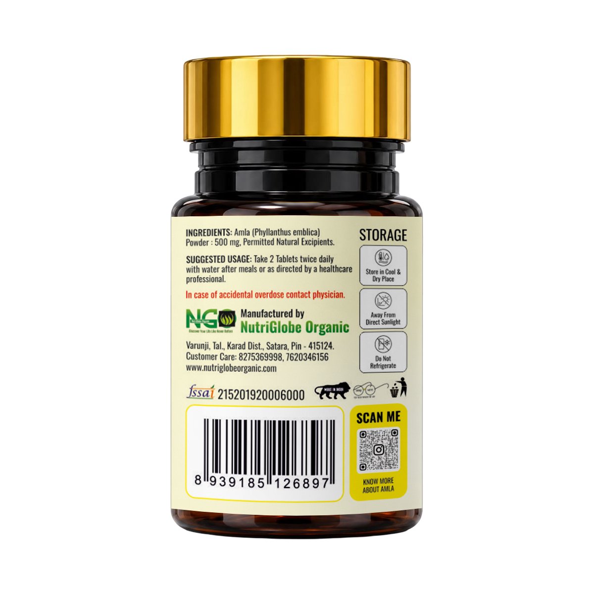 Amla Tablets 60 2 Amla Tablets 60 - Image 2